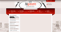 Desktop Screenshot of aligastro.cz